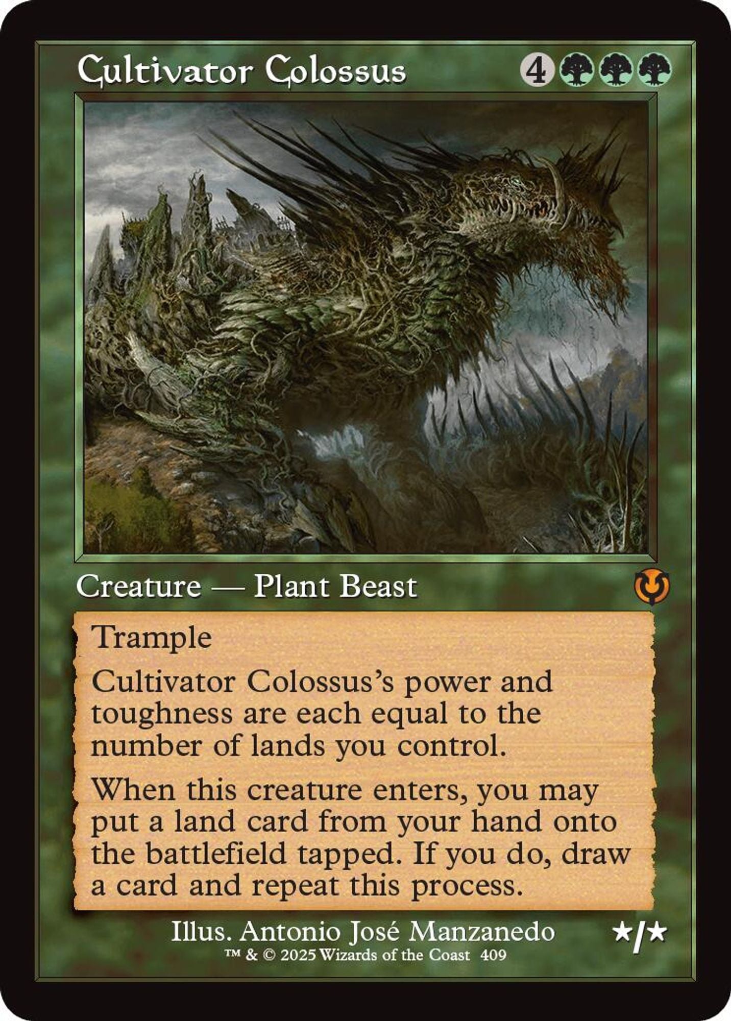 Cultivator Colossus (Retro Frame) | Ozzie Collectables