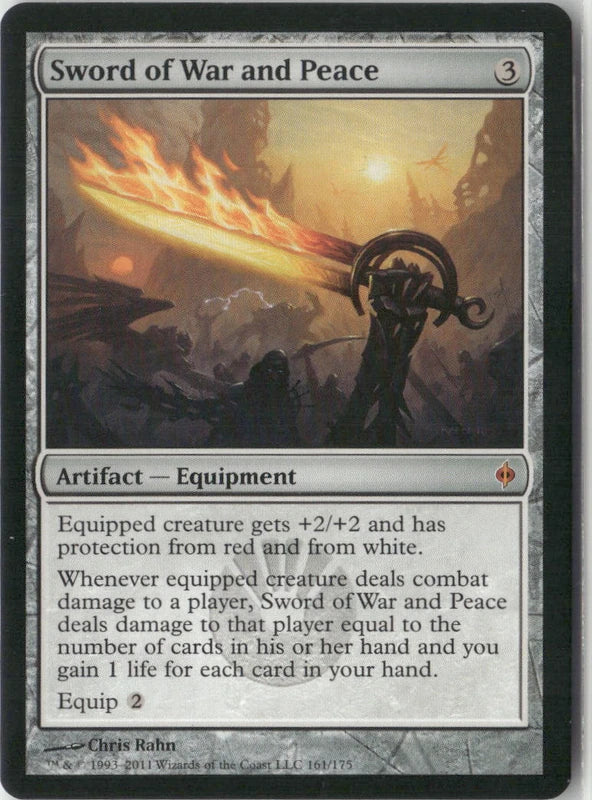 Scan Image | Sword of War and Peace - New Phyrexia | [975D8779]