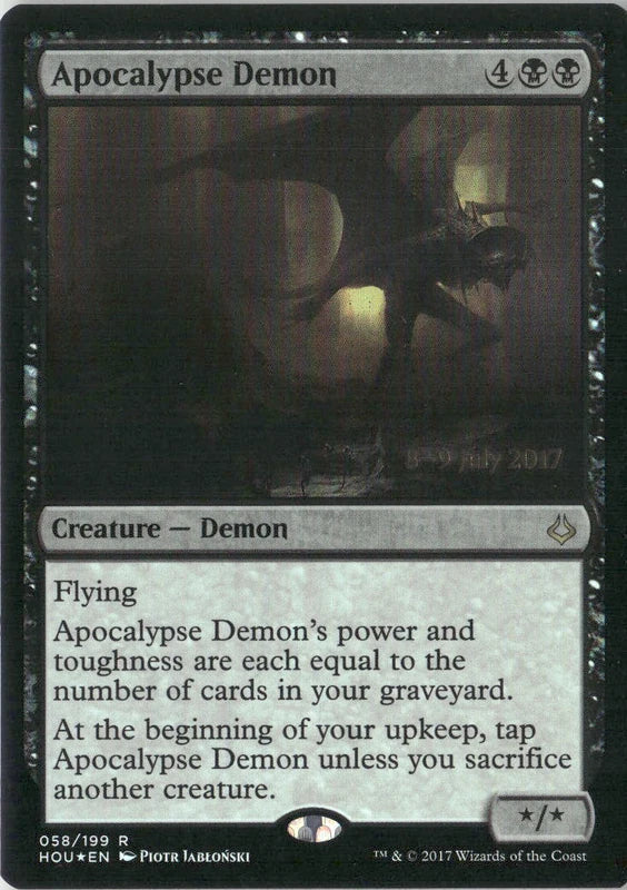 Scan Image | Apocalypse Demon - Prerelease Cards | [A4689354]