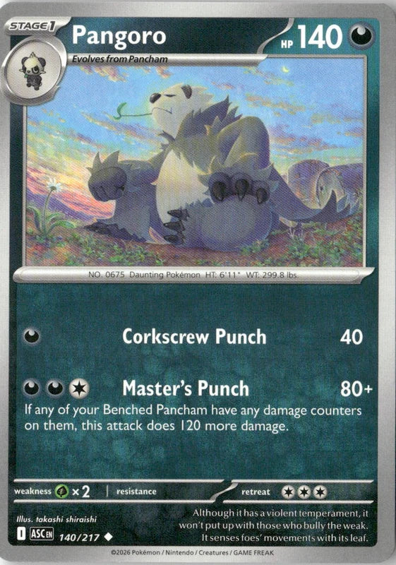Pangoro - ME: Ascended Heroes