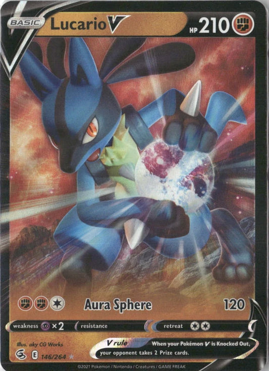Lucario V - SWSH08: Fusion Strike