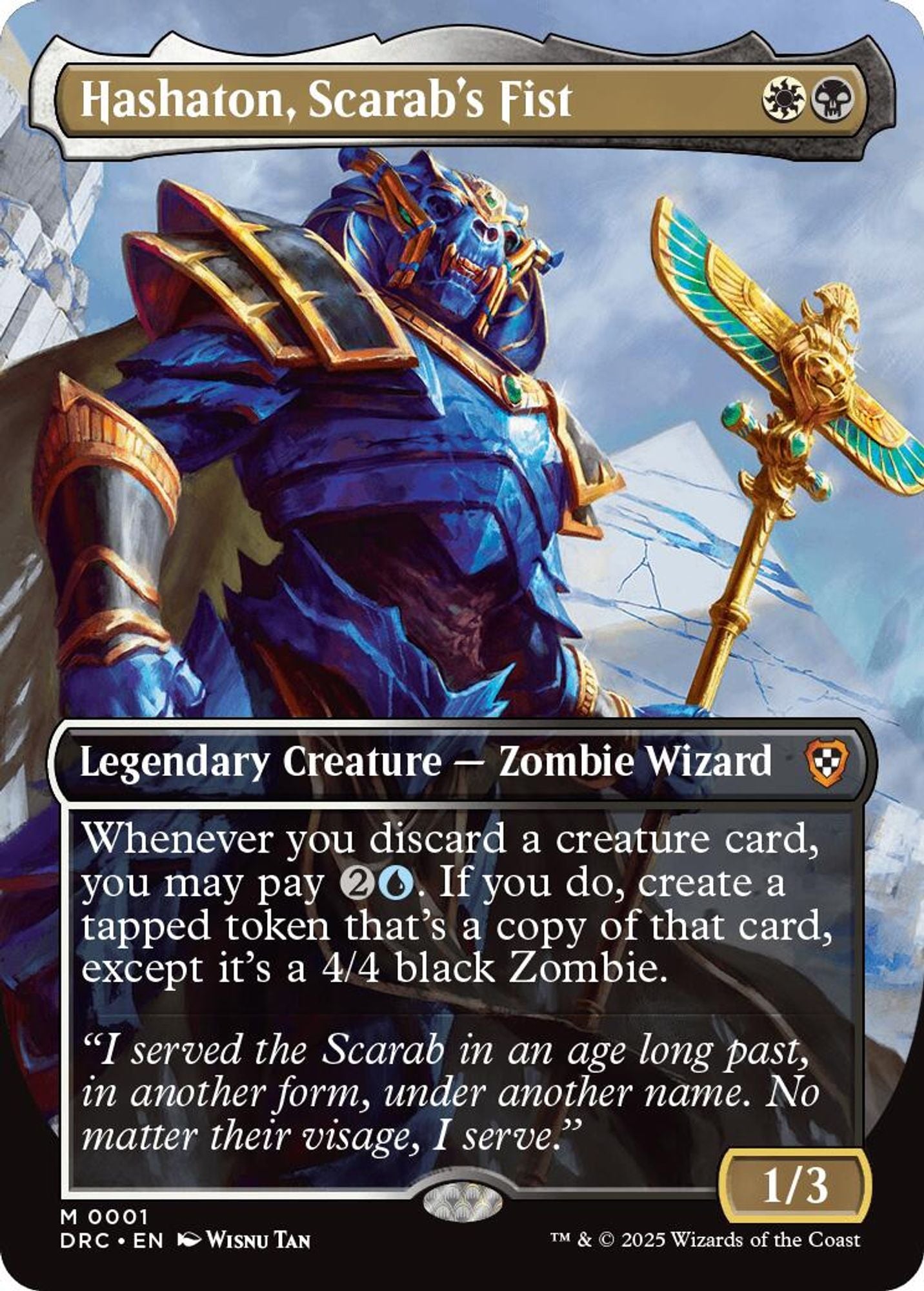 Hashaton, Scarab's Fist (Borderless)