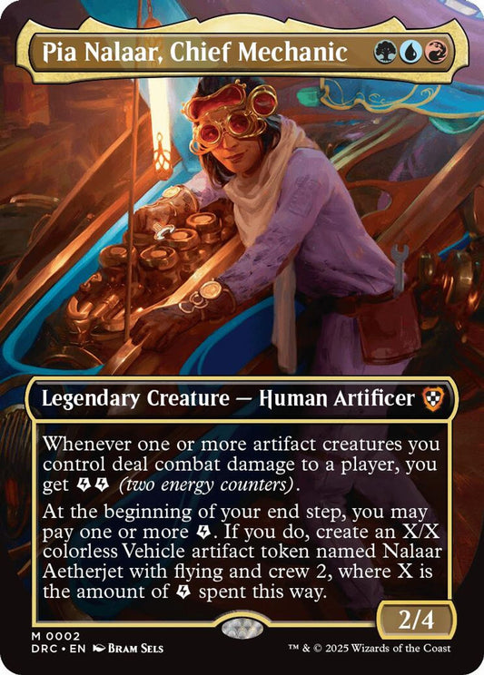 Pia Nalaar, Chief Mechanic (Borderless)