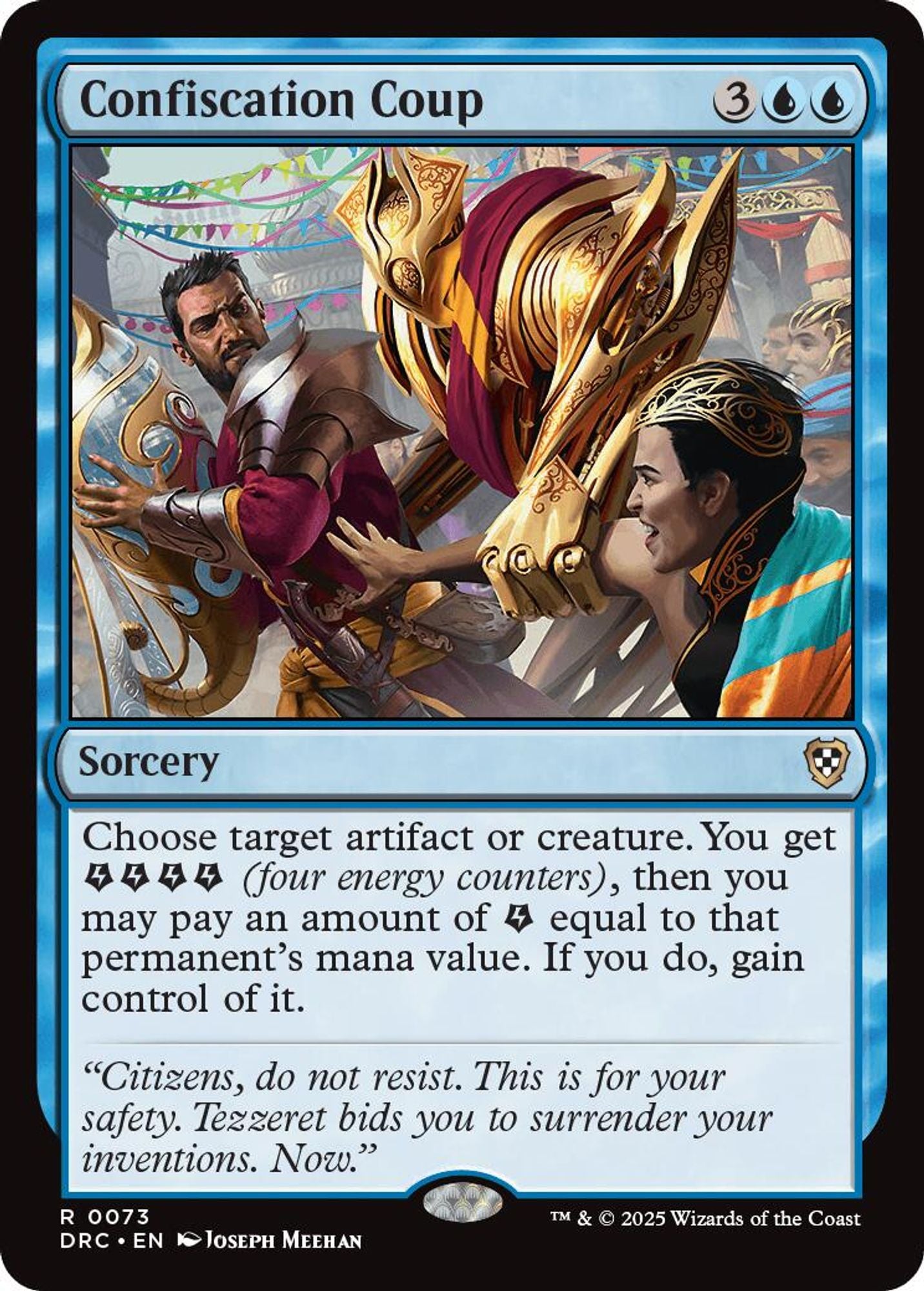 Confiscation Coup - Commander: Aetherdrift