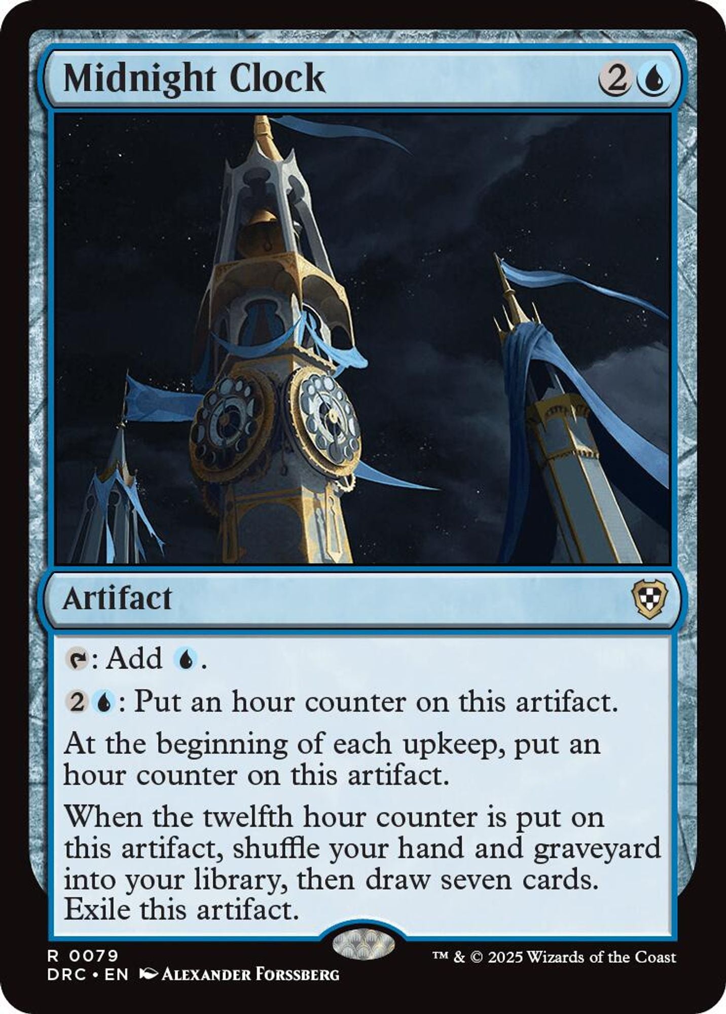 Midnight Clock - Commander: Aetherdrift