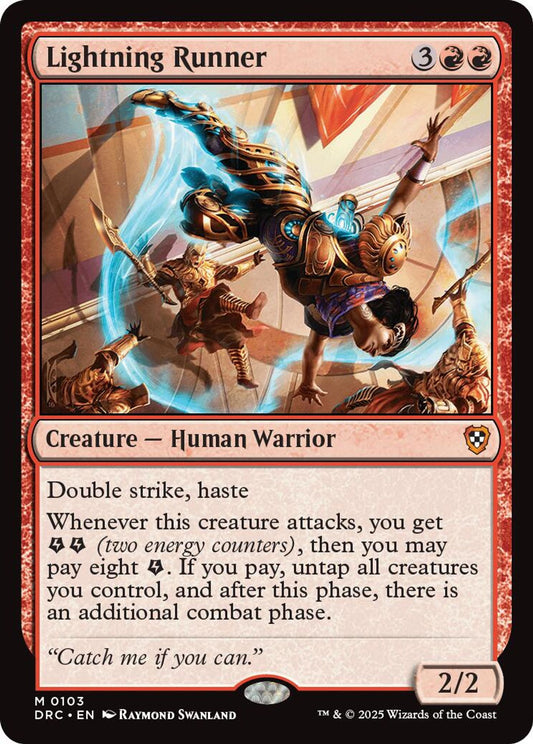 Lightning Runner - Commander: Aetherdrift