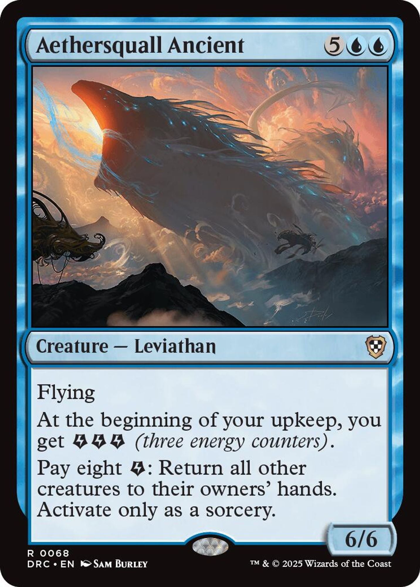 Aethersquall Ancient - Commander: Aetherdrift