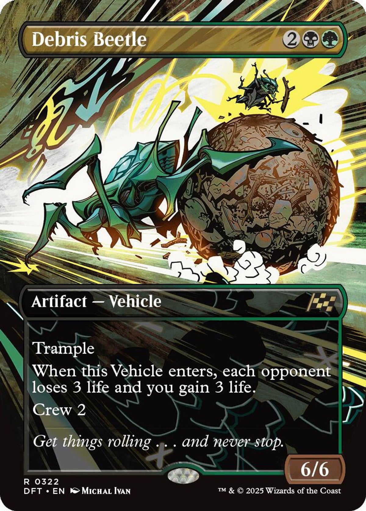 Debris Beetle (Borderless) - Aetherdrift