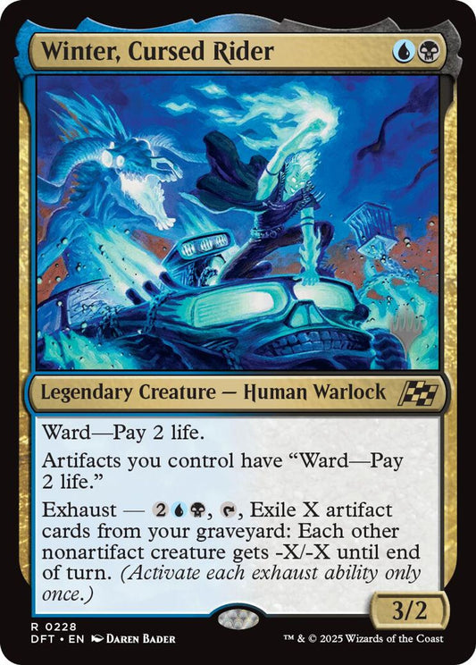Winter, Cursed Rider - Promo Pack: Aetherdrift