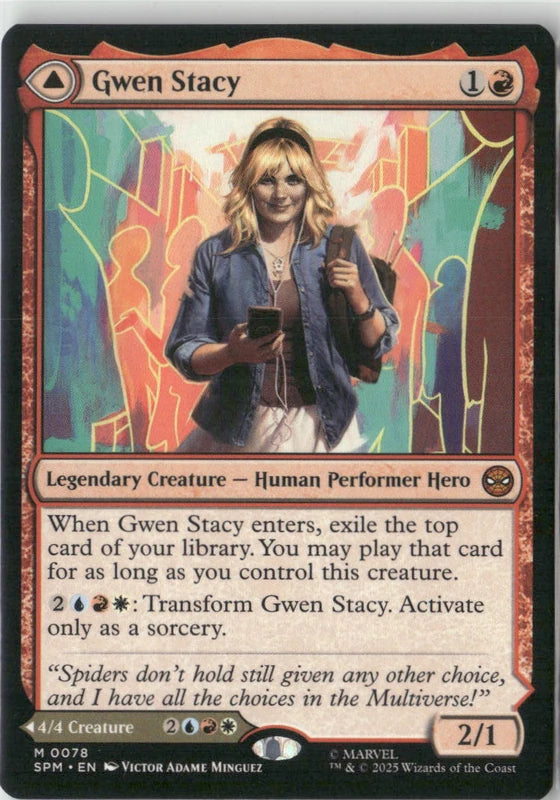 Scan Image | Gwen Stacy - Marvel's Spider-Man | [844BB3B0]