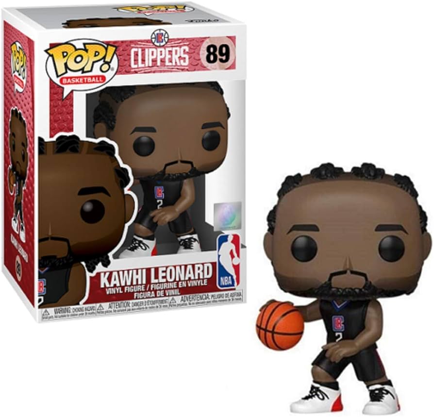 NBA: Clippers - Kawhi Leonard (alternate) Pop! Vinyl #89