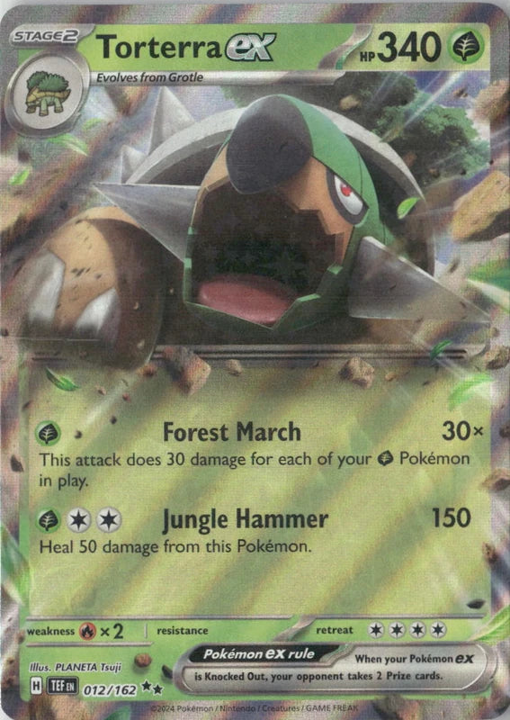 Torterra ex - 012/162 - SV05: Temporal Forces