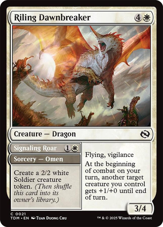 Riling Dawnbreaker - Tarkir: Dragonstorm