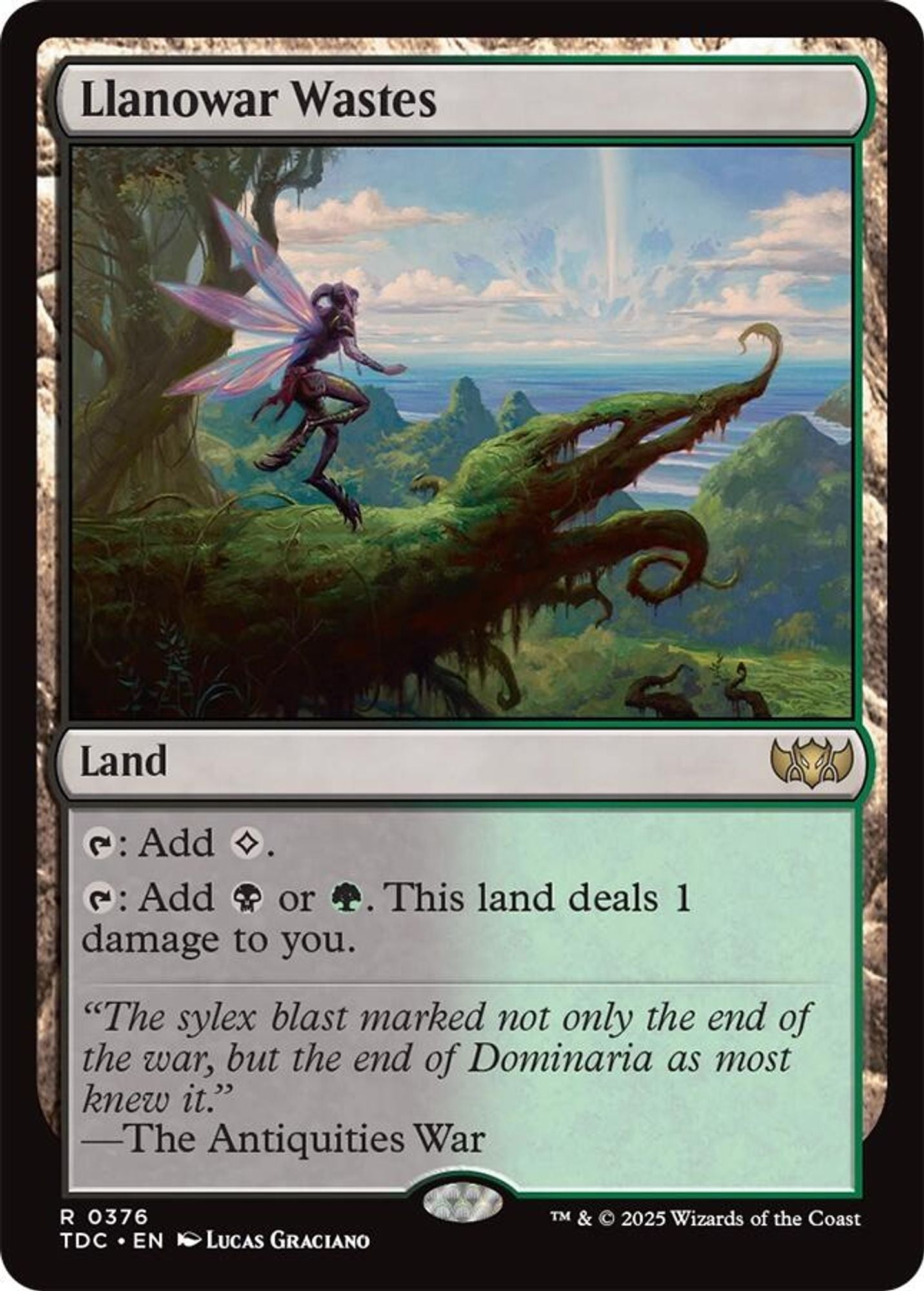 Llanowar Wastes - Commander: Tarkir: Dragonstorm