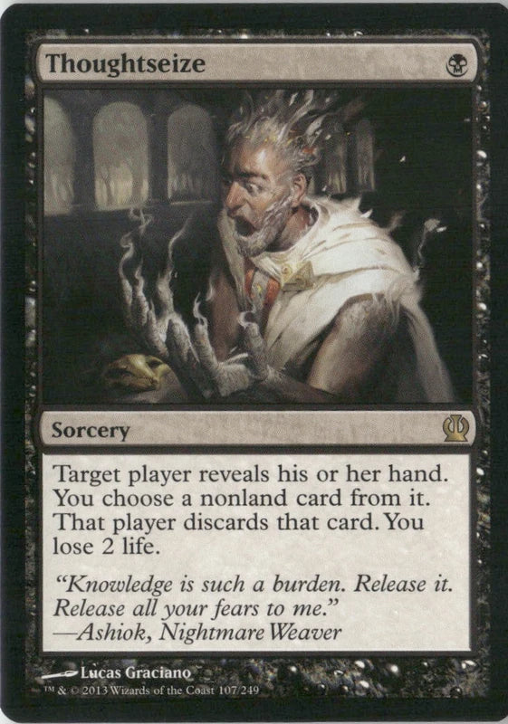 Scan Image | Thoughtseize - Theros | [AA1DE27A]