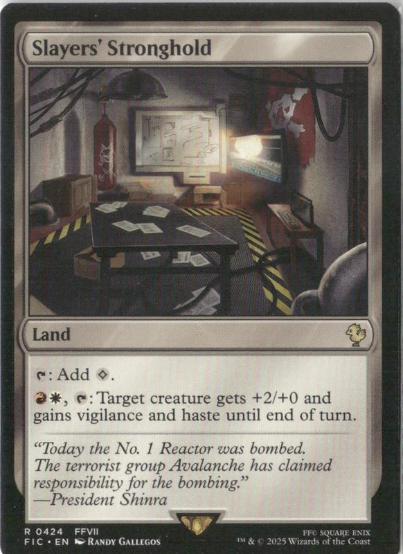Slayers' Stronghold (Surge Foil) - Commander: FINAL FANTASY