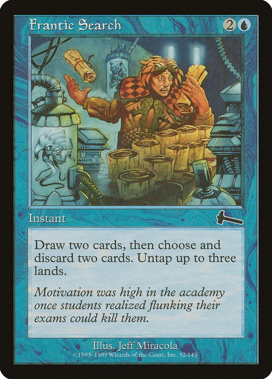 Frantic Search - Urza's Legacy