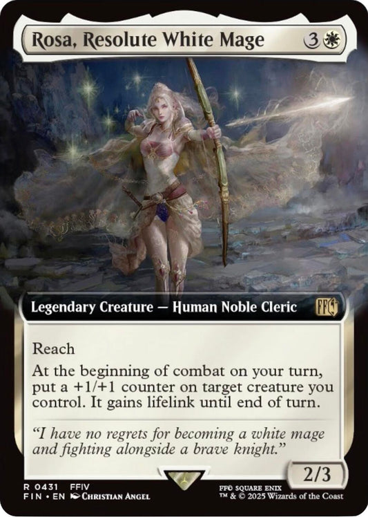 Rosa, Resolute White Mage (Extended Art) - FINAL FANTASY