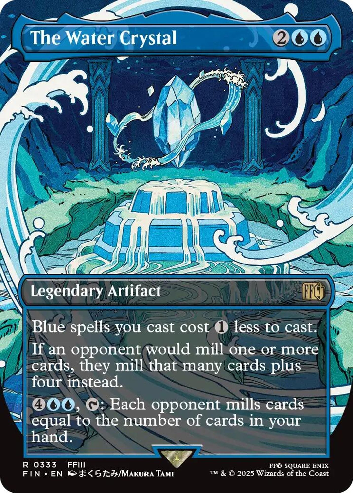 The Water Crystal (Borderless)