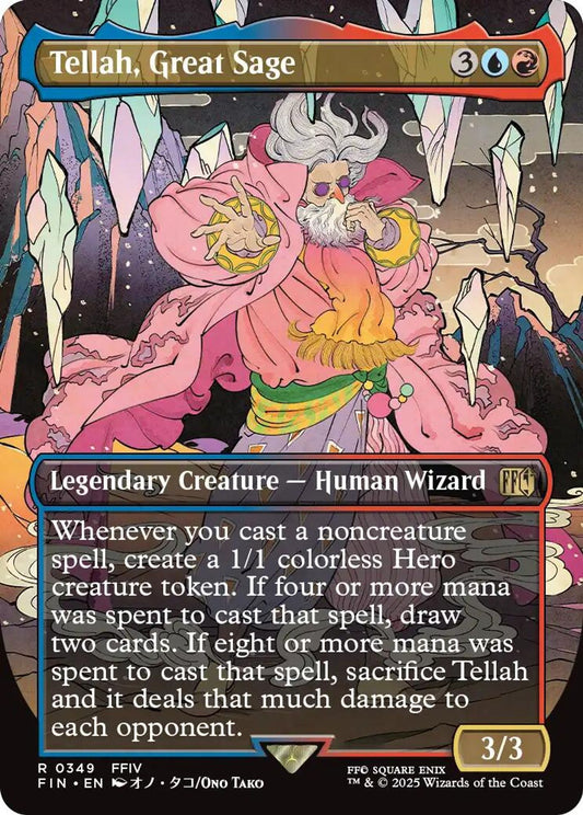 Tellah, Great Sage (Borderless)