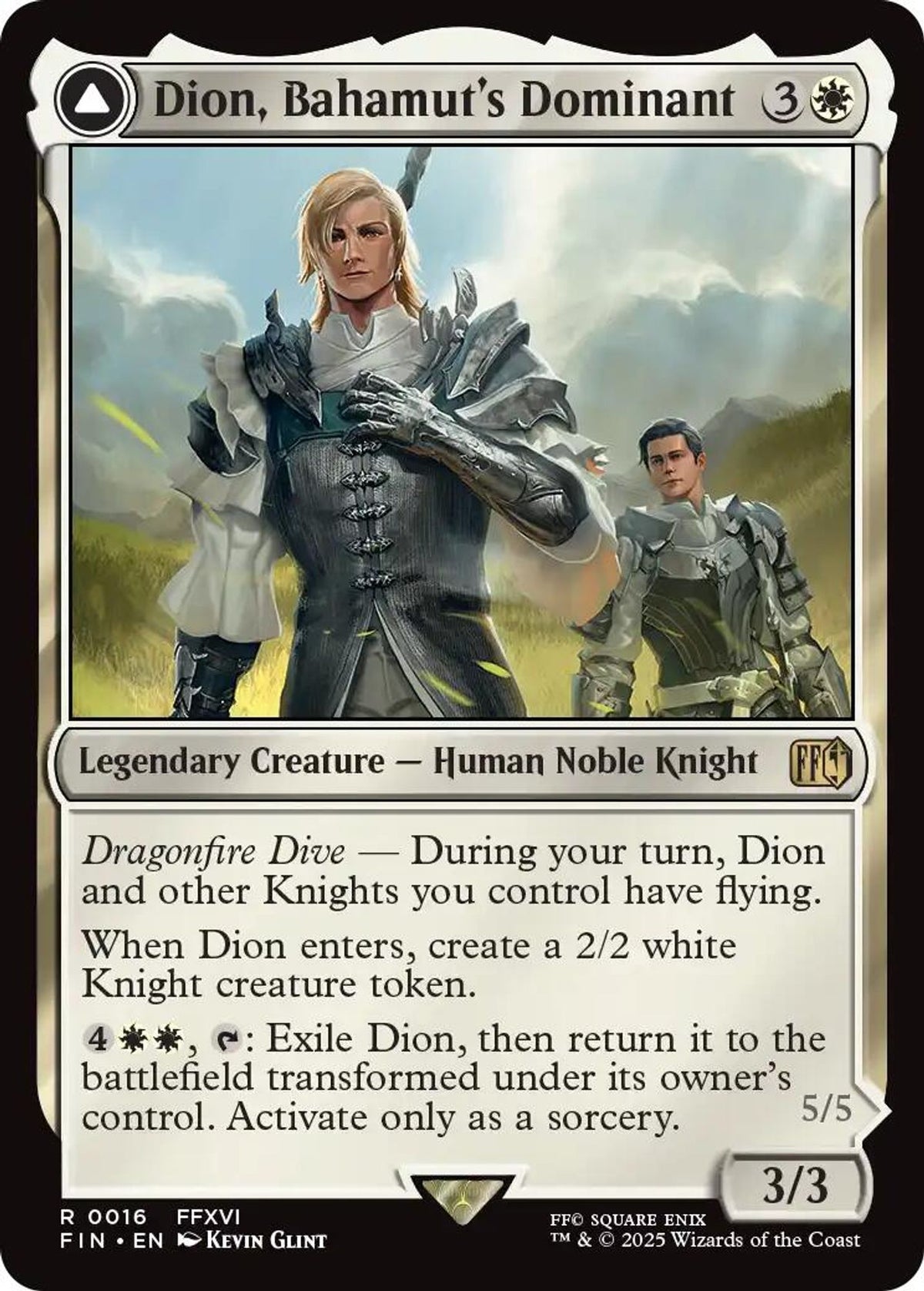 Dion, Bahamut's Dominant - FINAL FANTASY