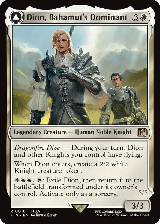 Dion, Bahamut's Dominant - FINAL FANTASY