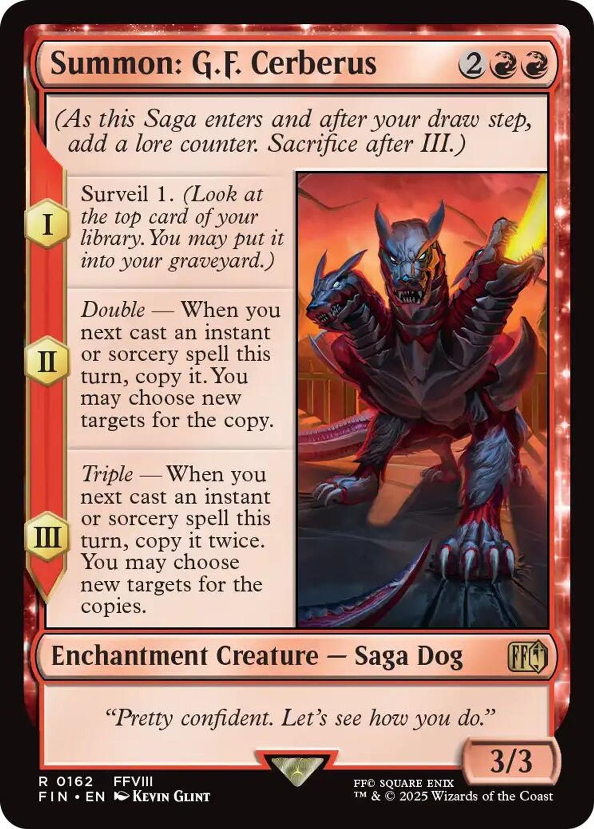 Summon: G.F. Cerberus - FINAL FANTASY