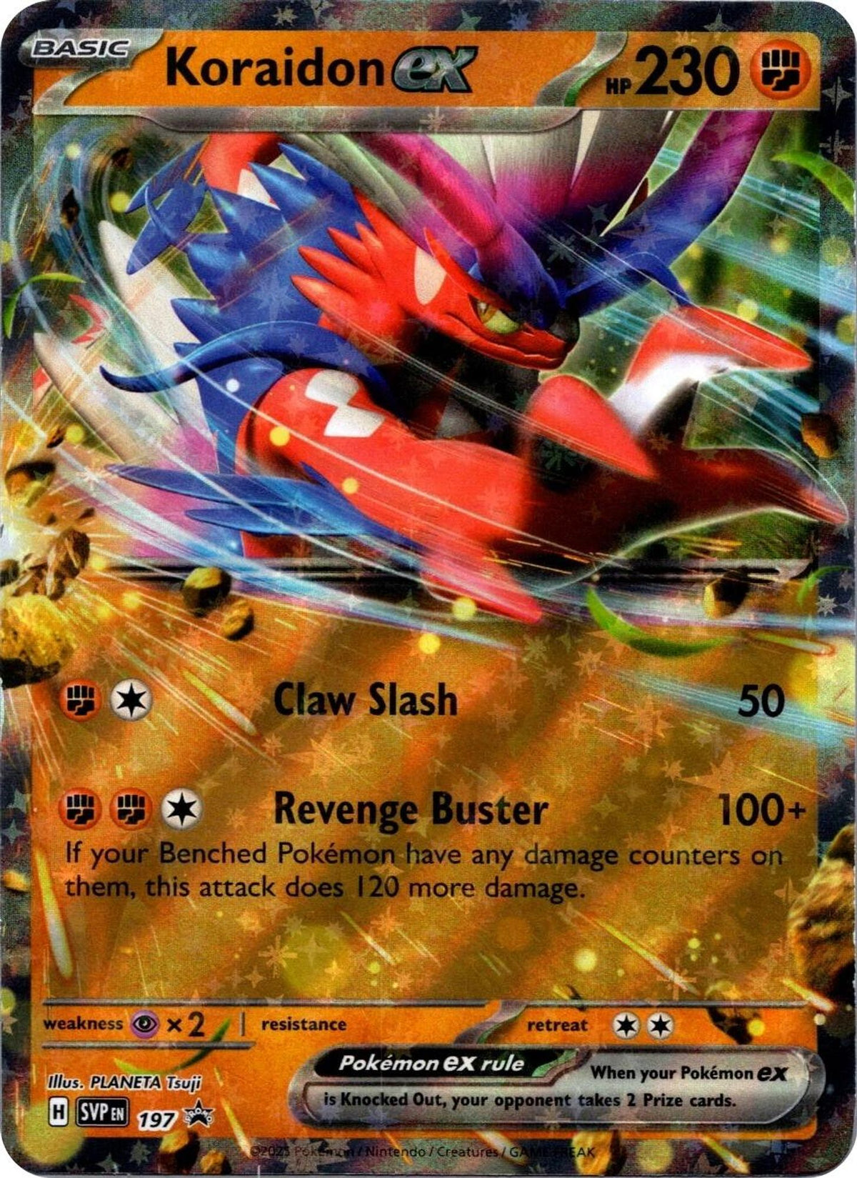 Koraidon ex - 197 - SV: Scarlet & Violet Promo Cards