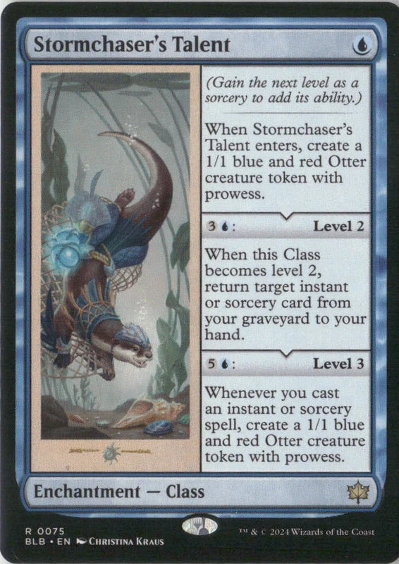 Scan Image | Stormchaser's Talent - Bloomburrow | [DF939842]