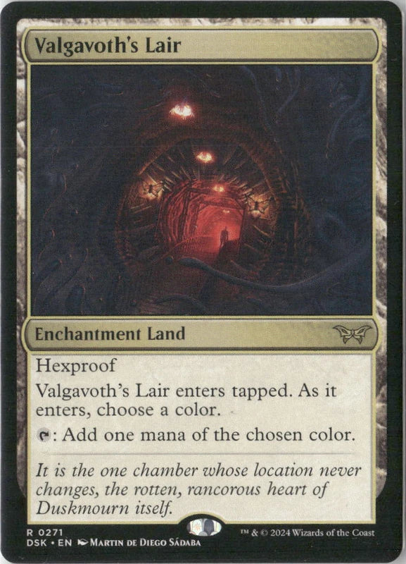 Scan Image | Valgavoth's Lair - Duskmourn: House of Horror | [9D88C275]