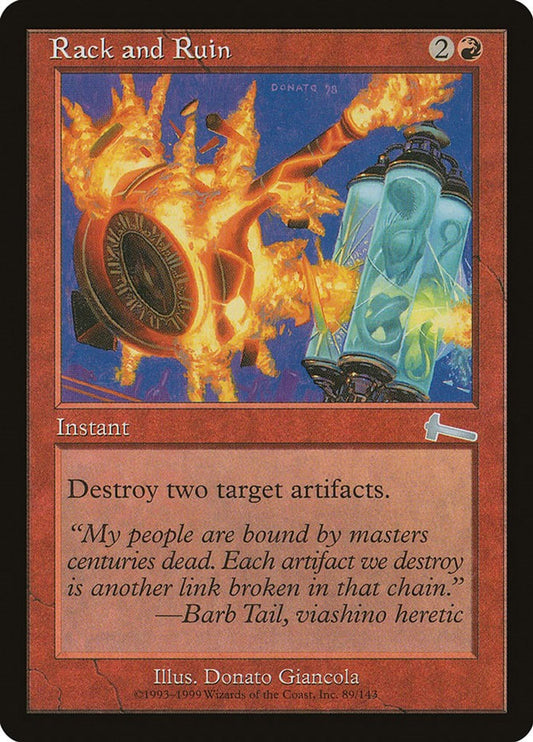 Rack and Ruin - Urza's Legacy