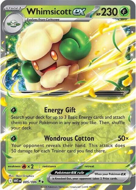 Whimsicott ex - SV: White Flare
