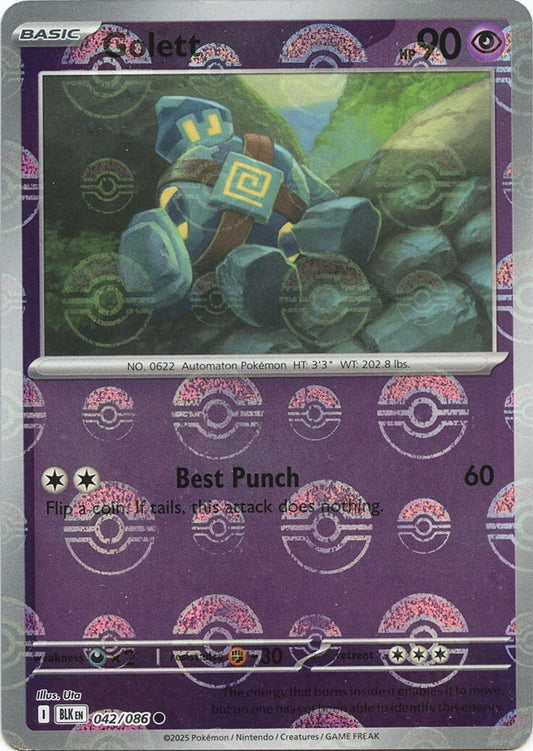 Golett (Poke Ball Pattern)