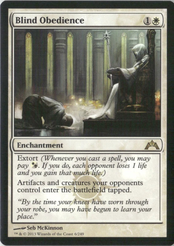 Scan Image | Blind Obedience - Gatecrash | [D48876B2]