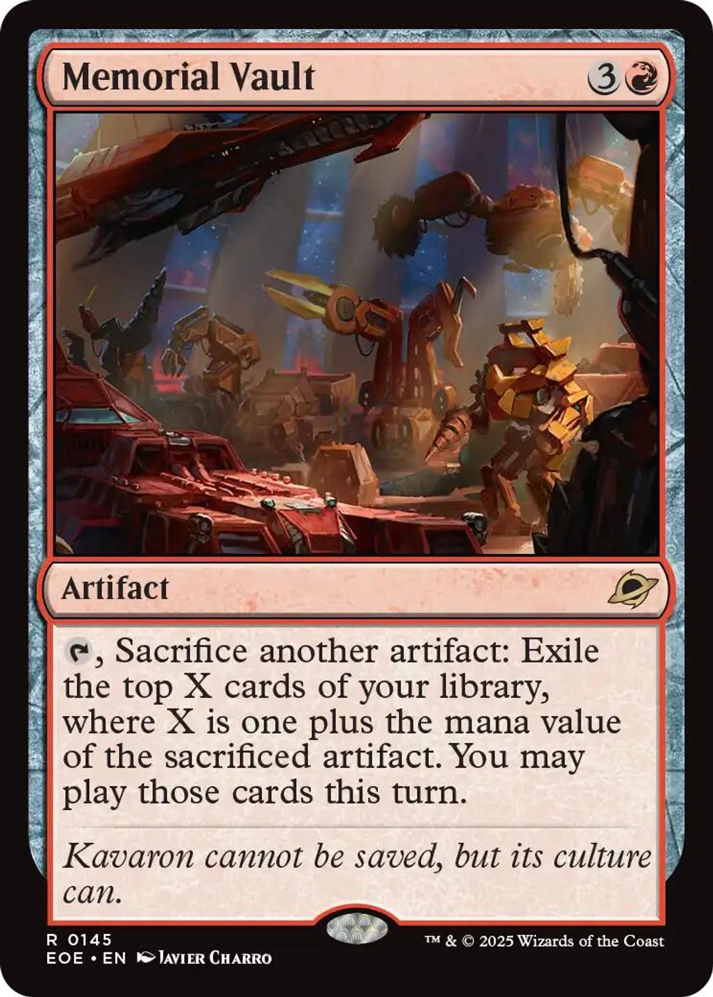 Memorial Vault - Edge of Eternities