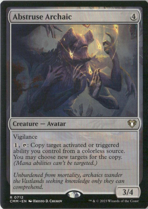 Scan Image | Abstruse Archaic - Commander Masters | [708F0EA6]