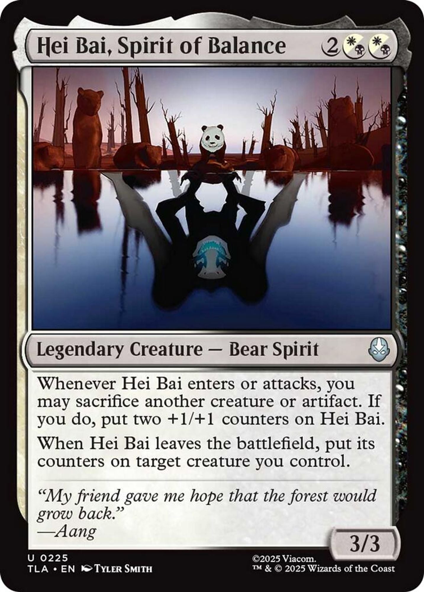 Hei Bai, Spirit of Balance - Avatar: The Last Airbender