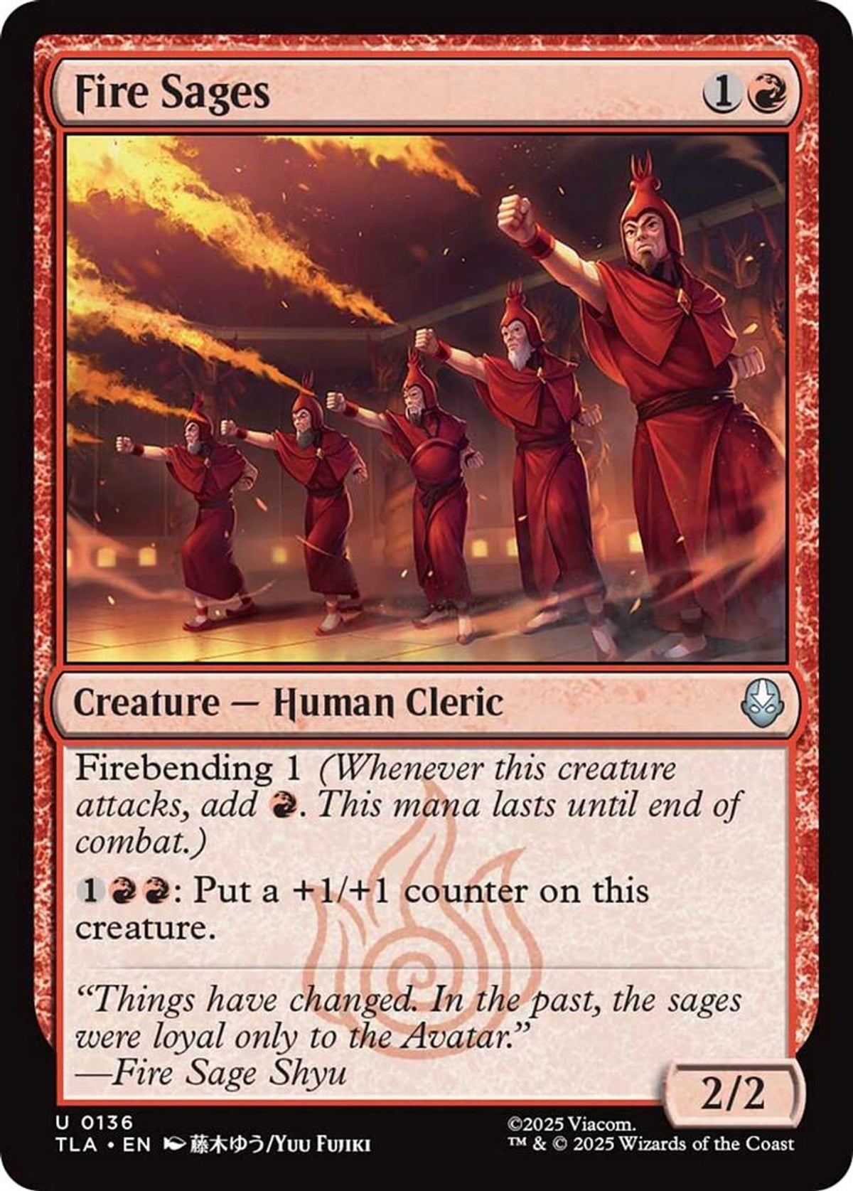 Fire Sages - Avatar: The Last Airbender
