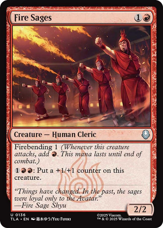 Fire Sages - Avatar: The Last Airbender