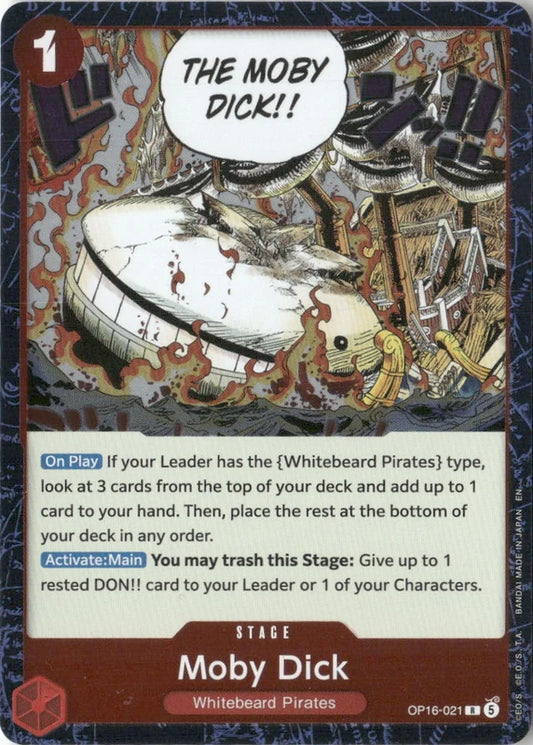 Scan Image | Moby Dick - The Time of Battle | [E0327C4F]