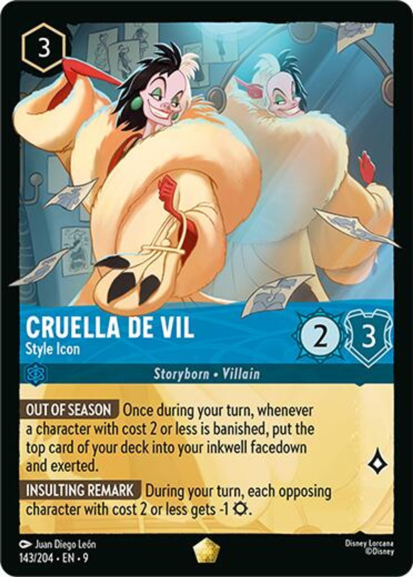 Cruella De Vil - Style Icon