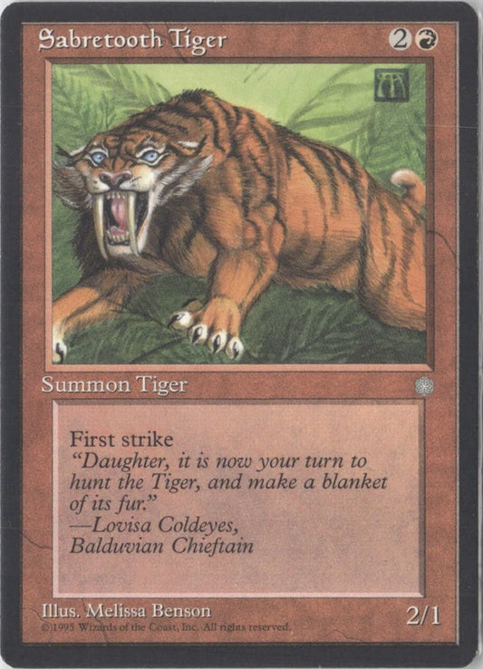 Sabretooth Tiger - Ice Age