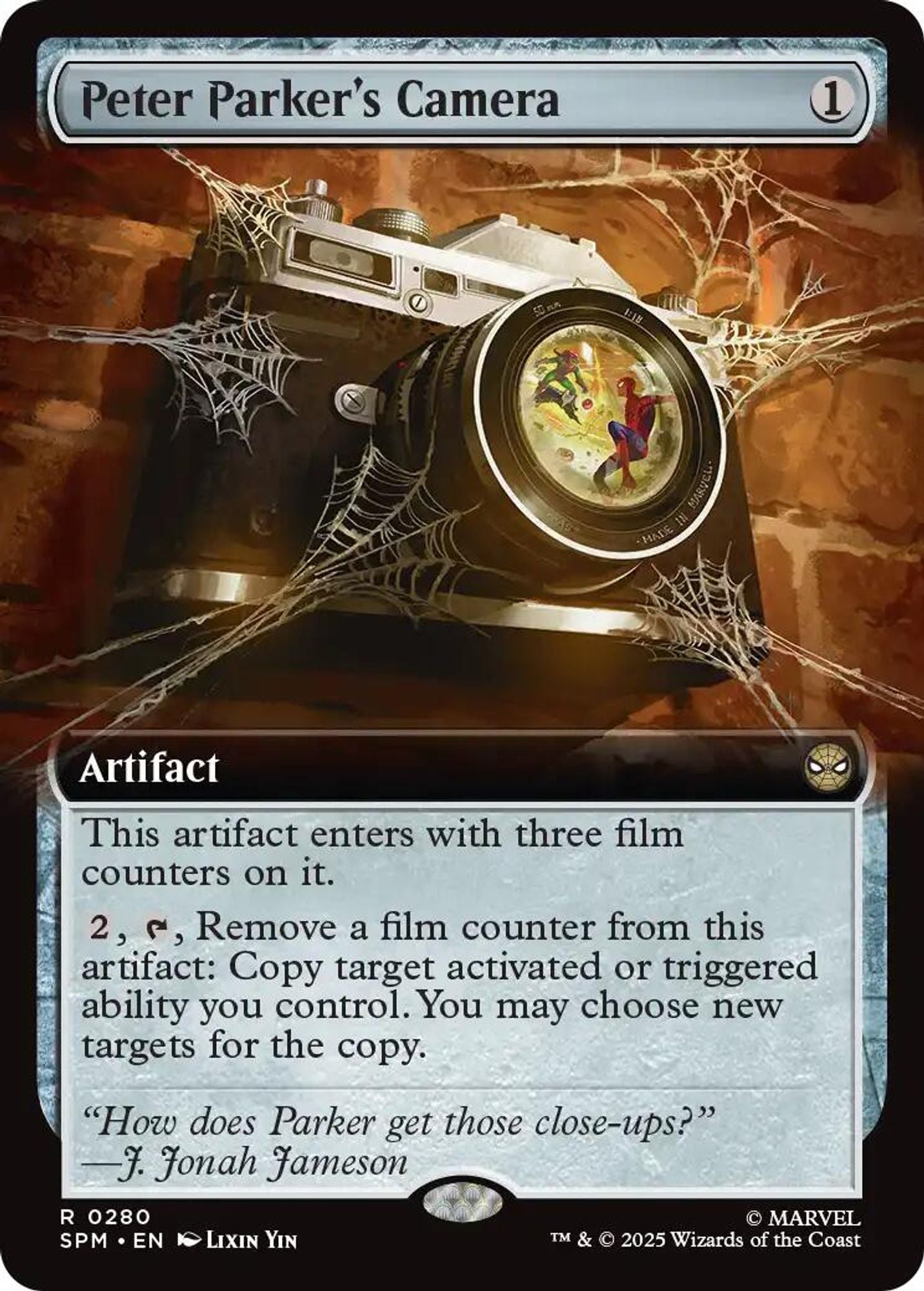 Peter Parker's Camera (Extended Art)