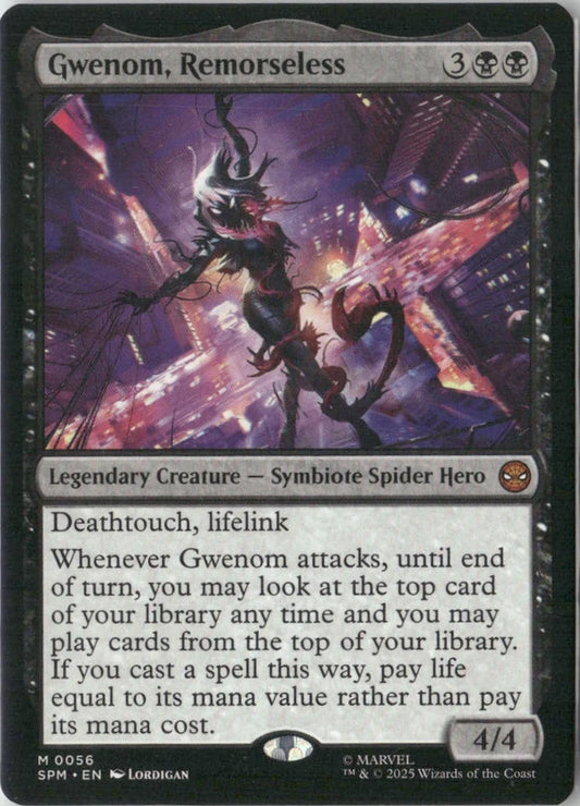 Scan Image | Gwenom, Remorseless - Marvel's Spider-Man | [992106DF]