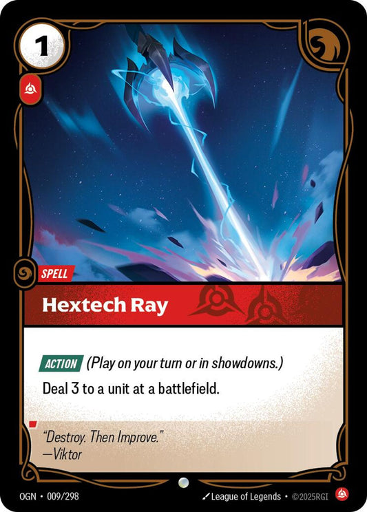 Hextech Ray - Origins