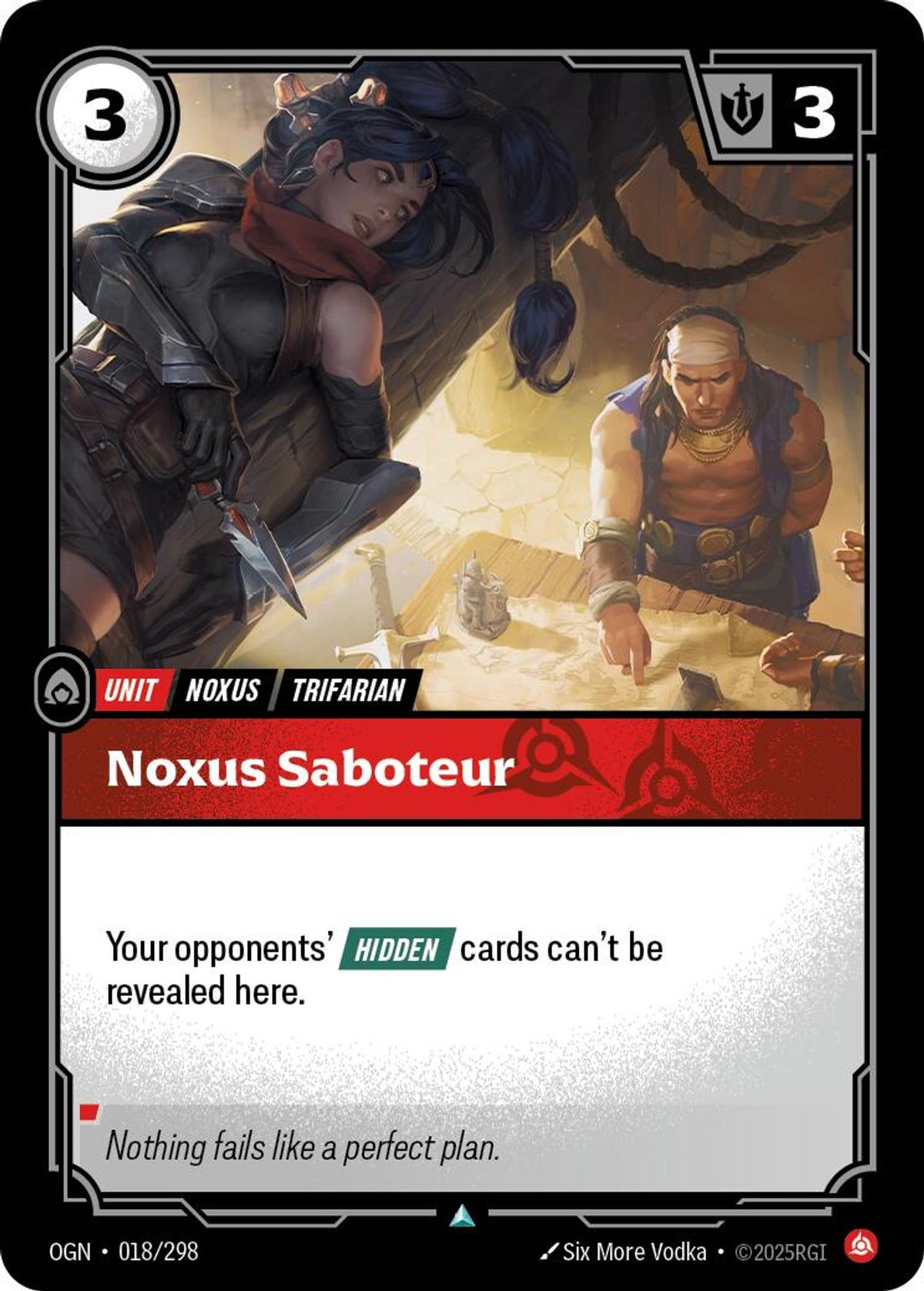 Noxus Saboteur - Origins