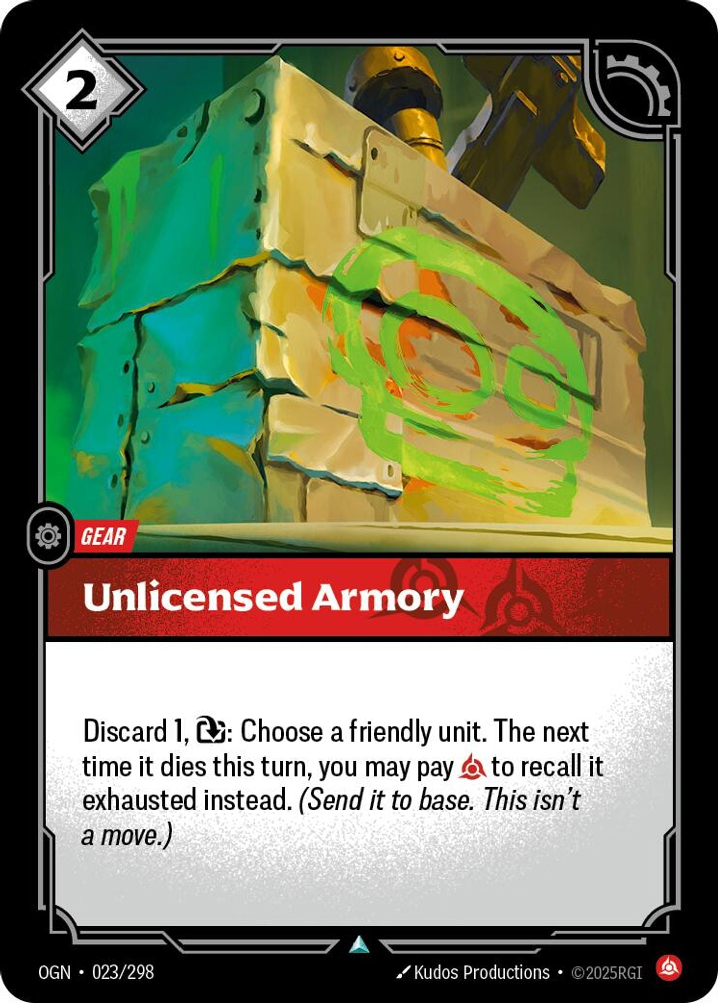 Unlicensed Armory - Origins