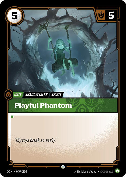 Playful Phantom - Origins