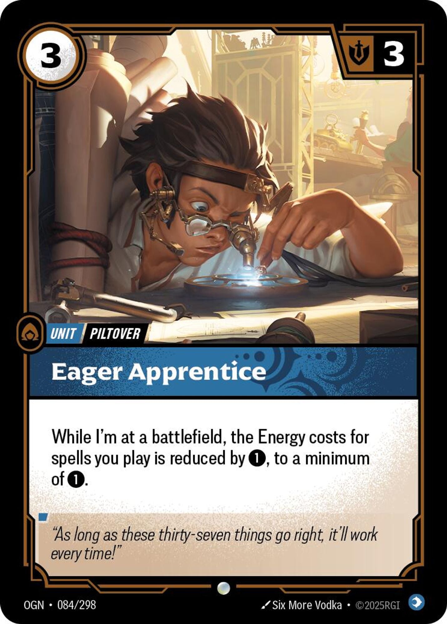 Eager Apprentice - Origins