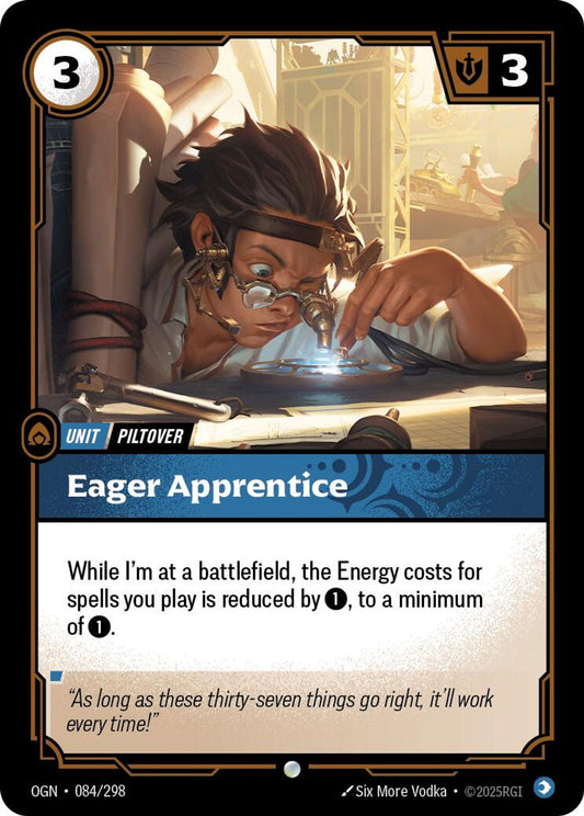 Eager Apprentice - Origins